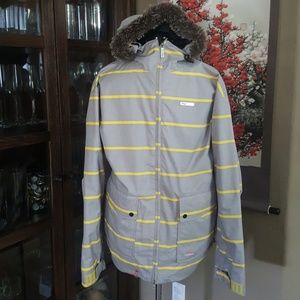 Foursquare snowboarding jacket.